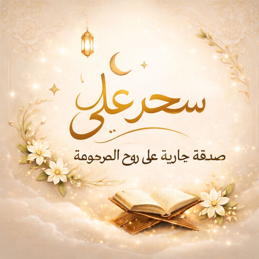 ختمة الكترونية إلي المرحومة بإذن الله سحر علي رحمها الله