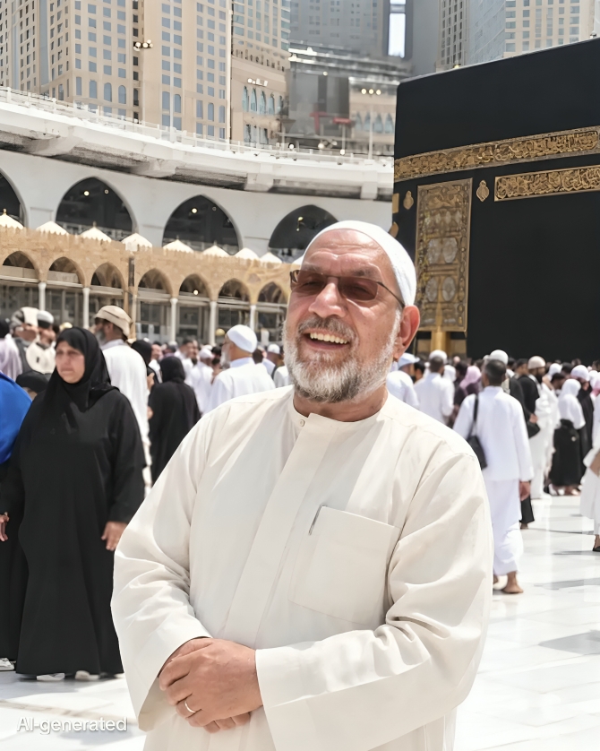 ختمة إلكترونية إلي المغفور له بإذن الله الحاج محمد سعد علي بدوي عنبر رحمه الله